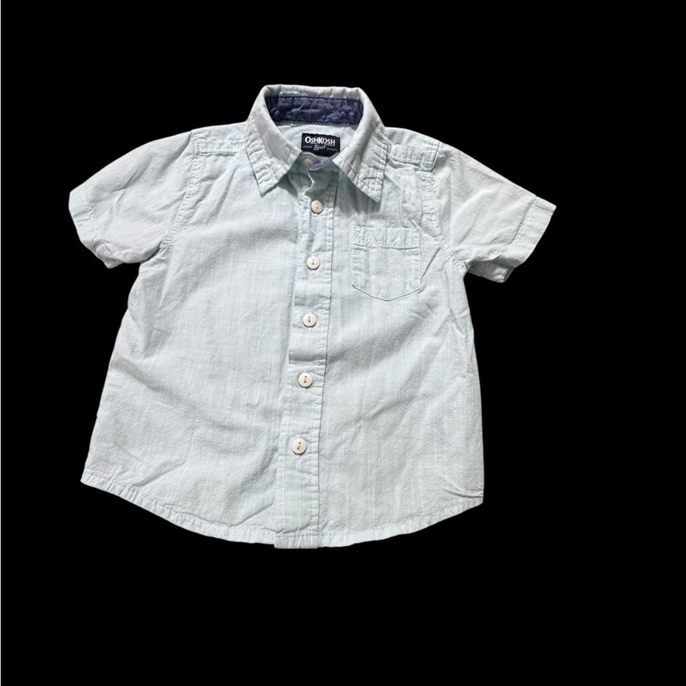 OshKosh B'gosh Soft Blue Button Down Shirt